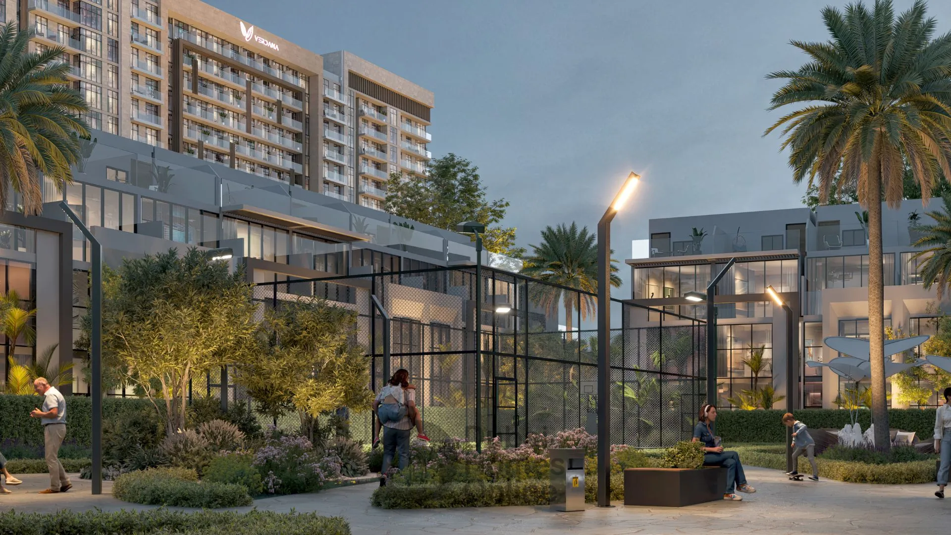 مشروع ريبورتاج فيردانا المرحلة الخامسة: تاون هاوس وشقق للبيع في مجمع دبي للاستثمار