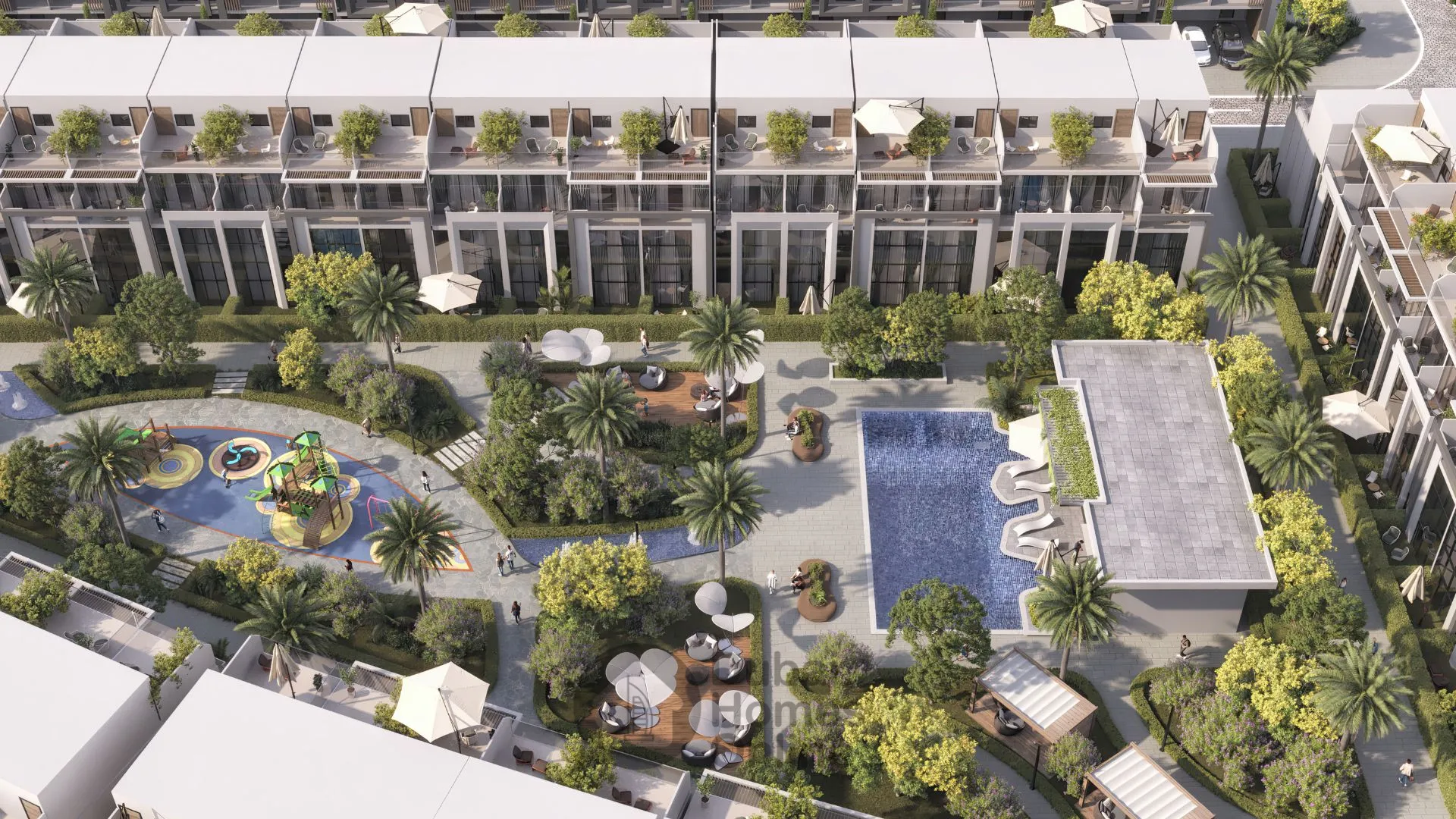 مشروع ريبورتاج فيردانا المرحلة الخامسة: تاون هاوس وشقق للبيع في مجمع دبي للاستثمار