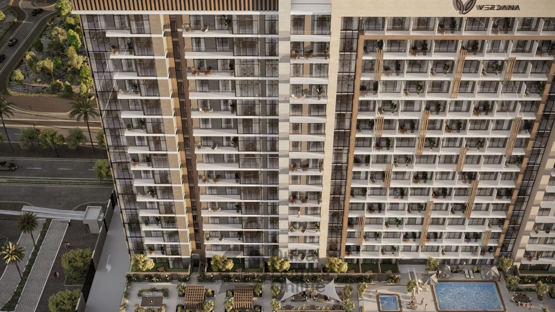 مشروع ريبورتاج فيردانا المرحلة الخامسة: تاون هاوس وشقق للبيع في مجمع دبي للاستثمار