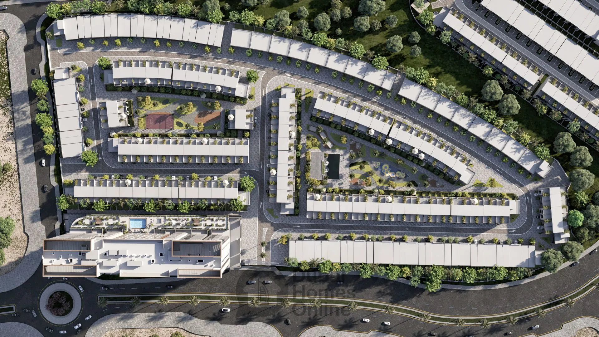 مشروع ريبورتاج فيردانا المرحلة الخامسة: تاون هاوس وشقق للبيع في مجمع دبي للاستثمار