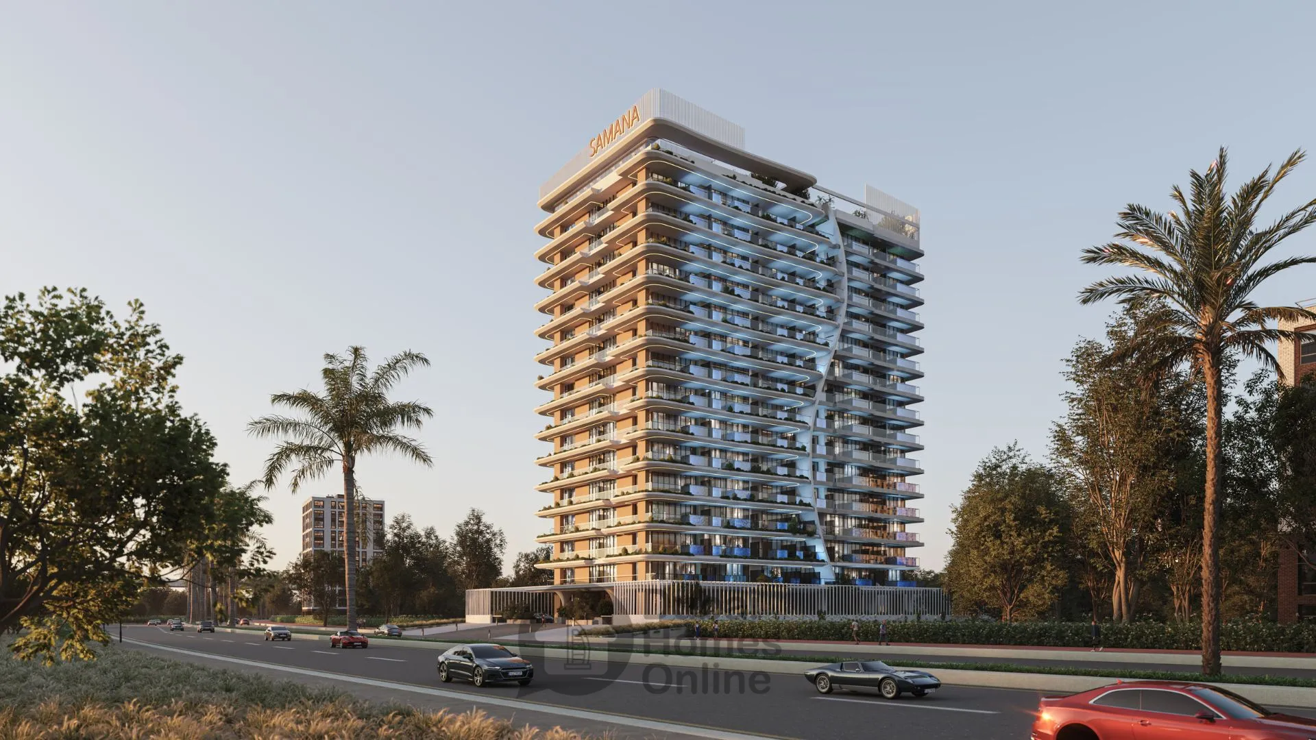 خرید آپارتمان های سامانا پارک میدوز در منطقه دبی لند