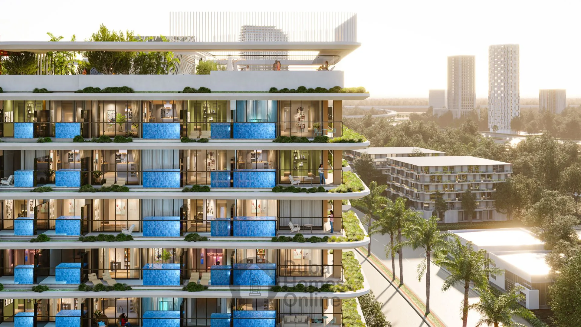 خرید آپارتمان های سامانا پارک میدوز در منطقه دبی لند