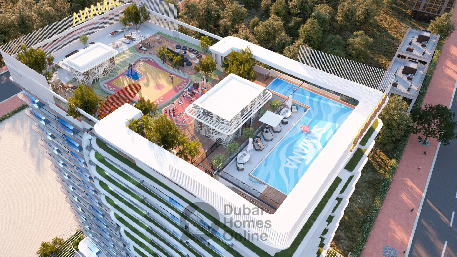 خرید آپارتمان های سامانا پارک میدوز در منطقه دبی لند