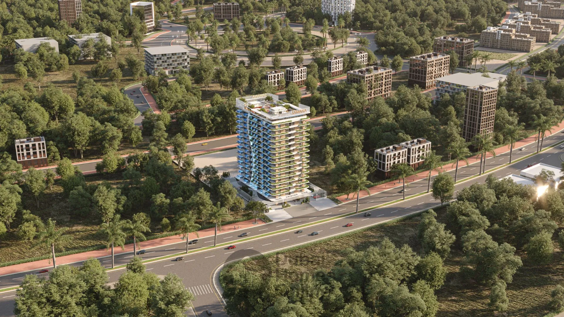 خرید آپارتمان های سامانا پارک میدوز در منطقه دبی لند