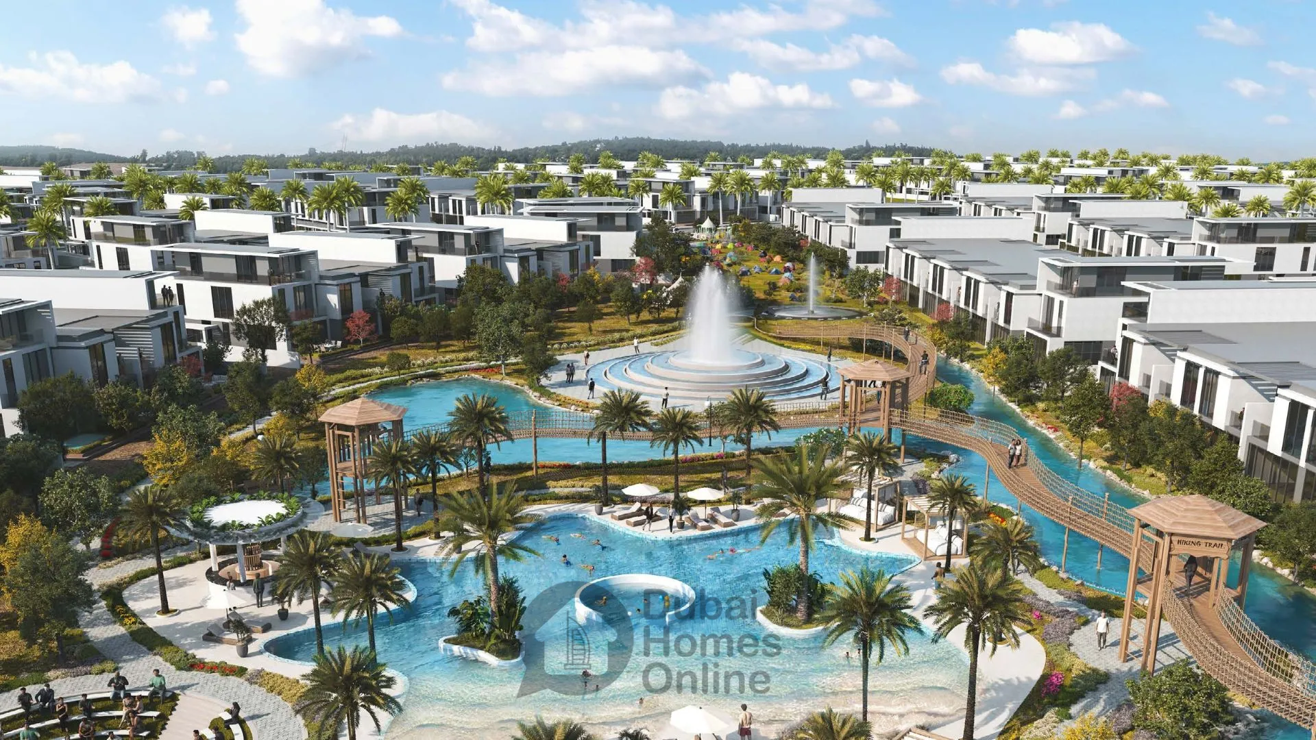 خرید تاون هاوس های داماک سان سیتی در منطقه دبی لند دبی