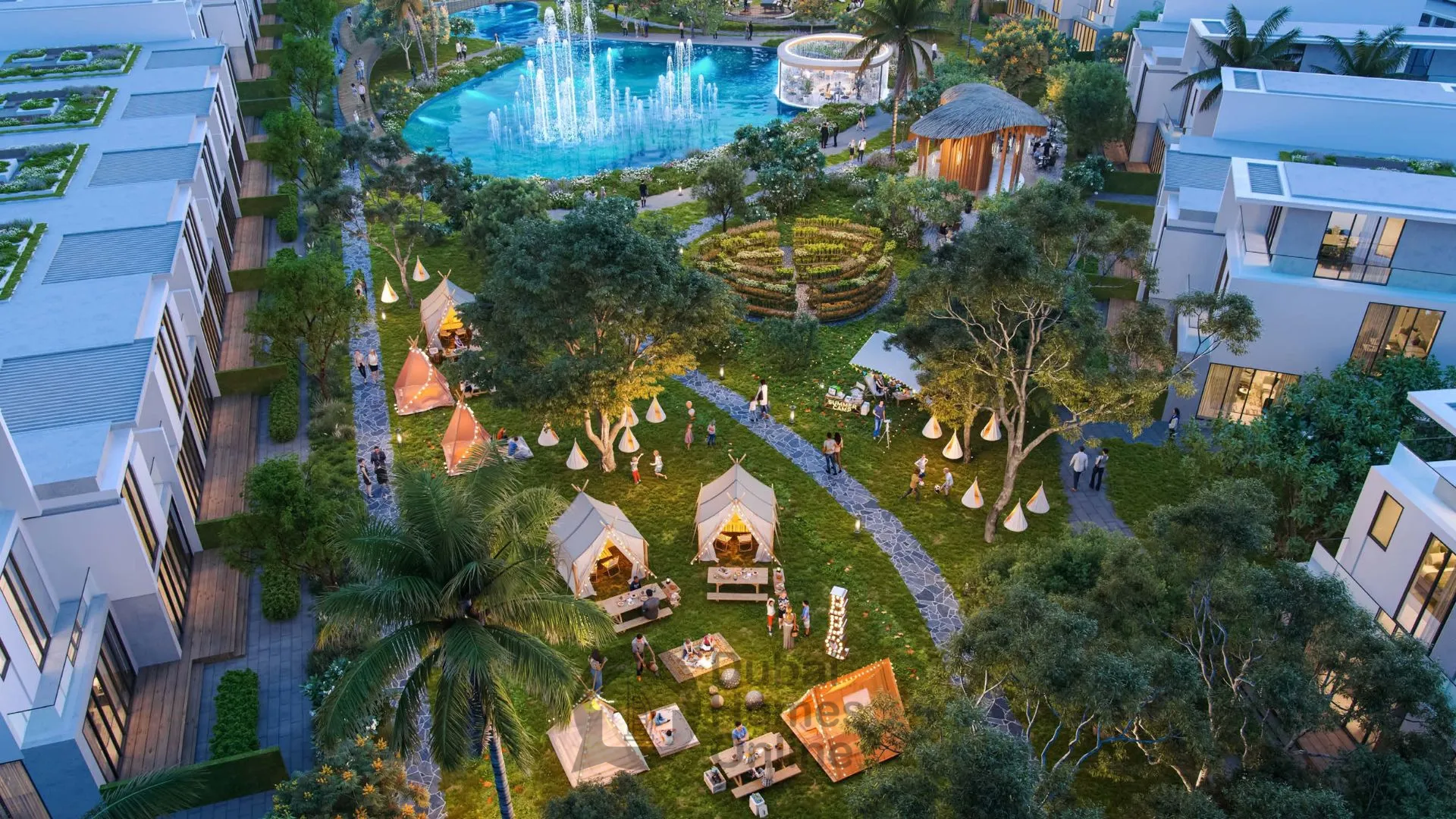 خرید تاون هاوس های داماک سان سیتی در منطقه دبی لند دبی