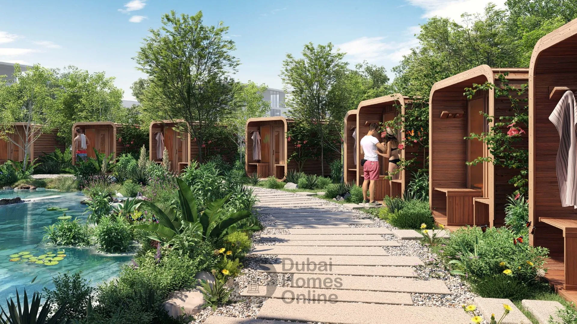 خرید تاون هاوس های داماک سان سیتی در منطقه دبی لند دبی