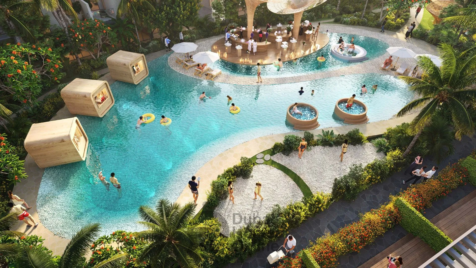 خرید تاون هاوس های داماک سان سیتی در منطقه دبی لند دبی