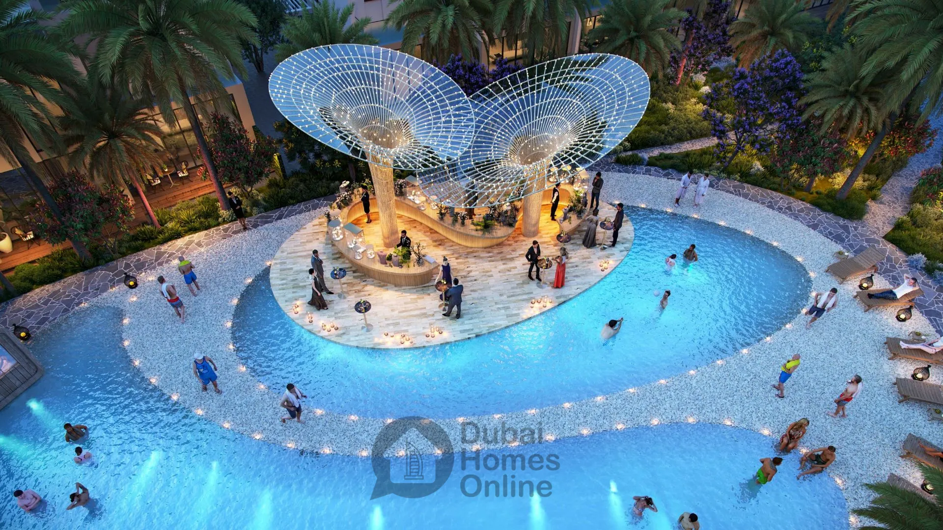 خرید تاون هاوس های داماک سان سیتی در منطقه دبی لند دبی