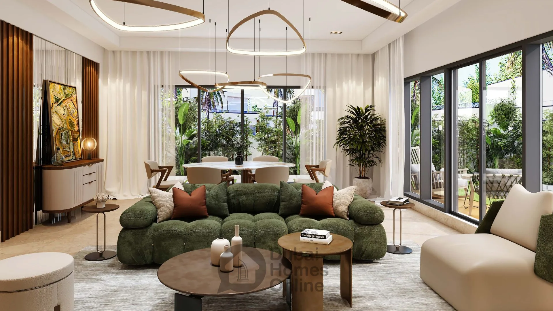 خرید تاون هاوس های داماک سان سیتی در منطقه دبی لند دبی