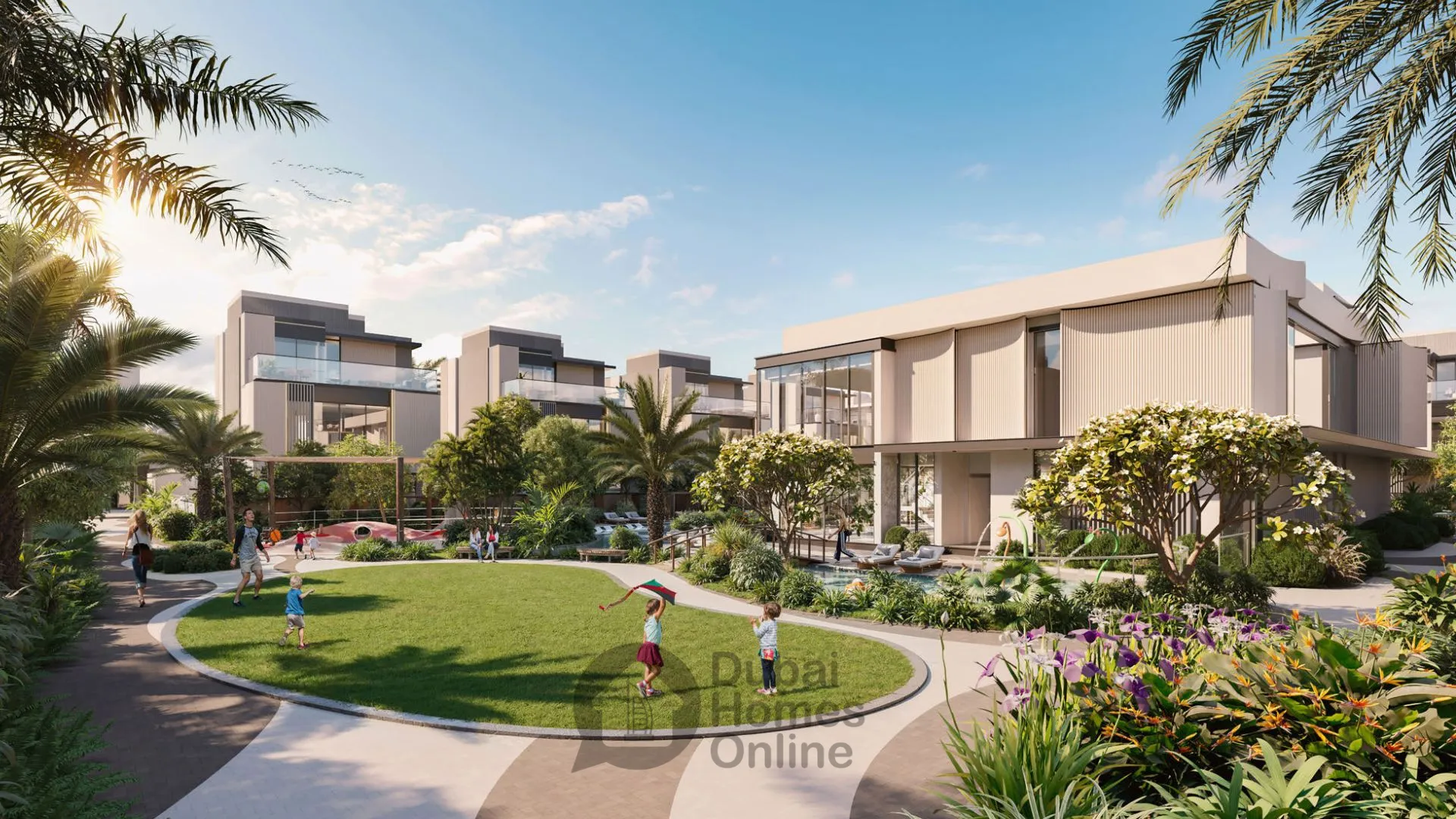 Ellington The Watercrest Townhouses And Villas For Sale in MBR City Dubai
