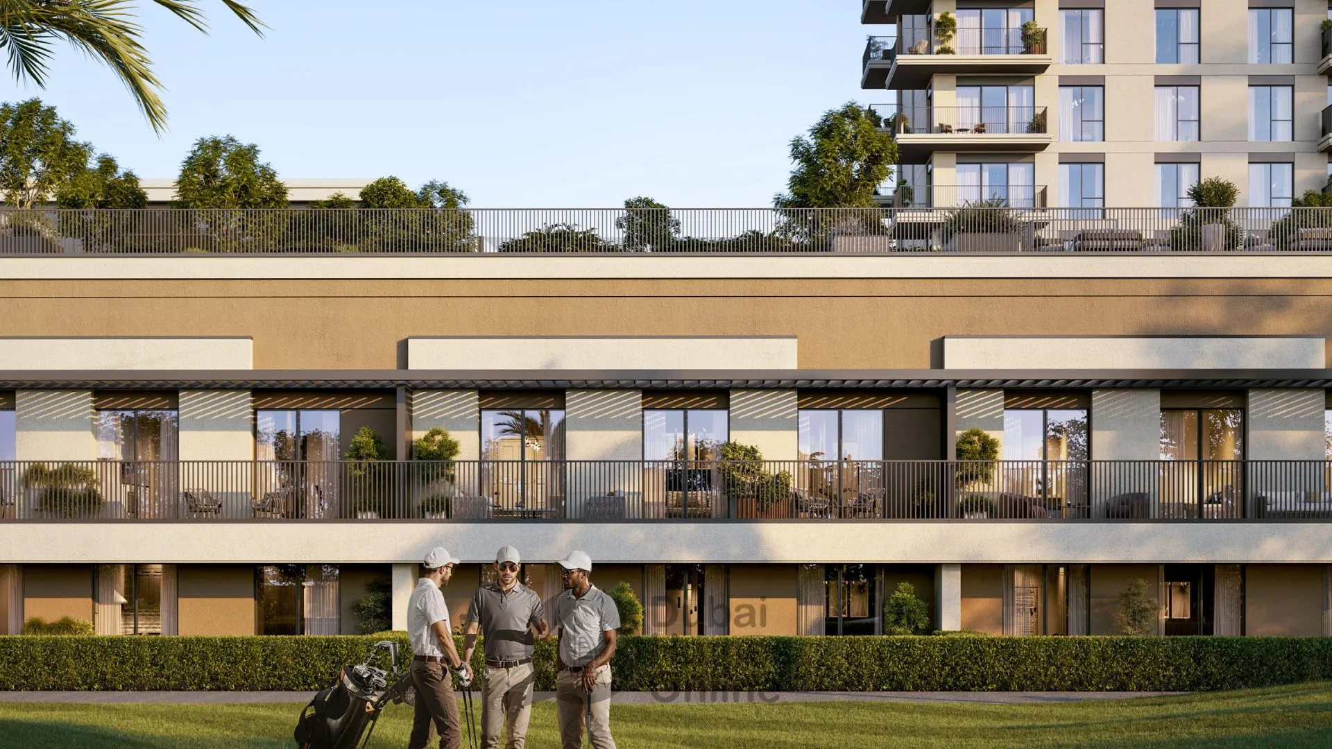 مشروع جولف إيدج من إعمار: شقق ومنازل تاون هاوس للبيع في إعمار ساوث