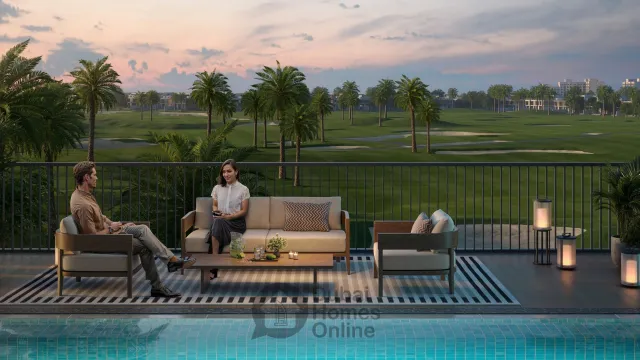 Golf Edge By Emaar: Apartments And Townhouses For Sale at Emaar South