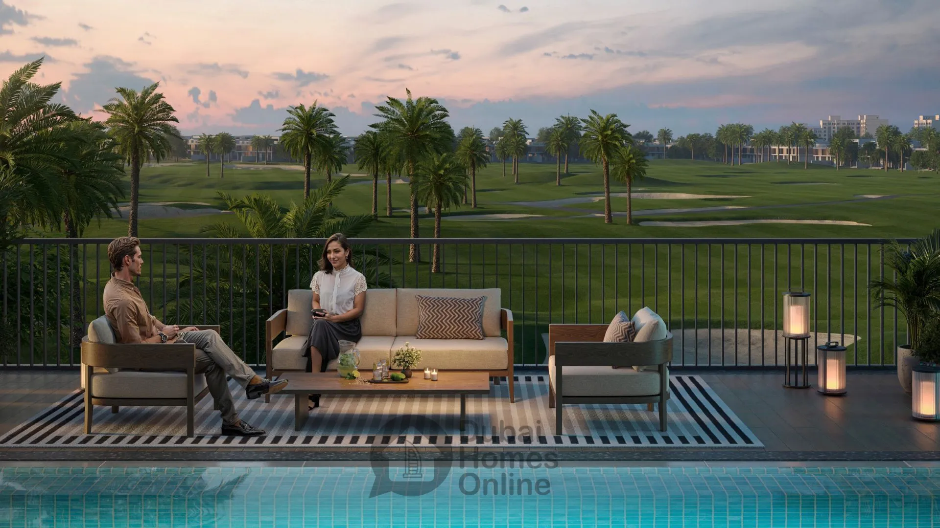 مشروع جولف إيدج من إعمار: شقق ومنازل تاون هاوس للبيع في إعمار ساوث