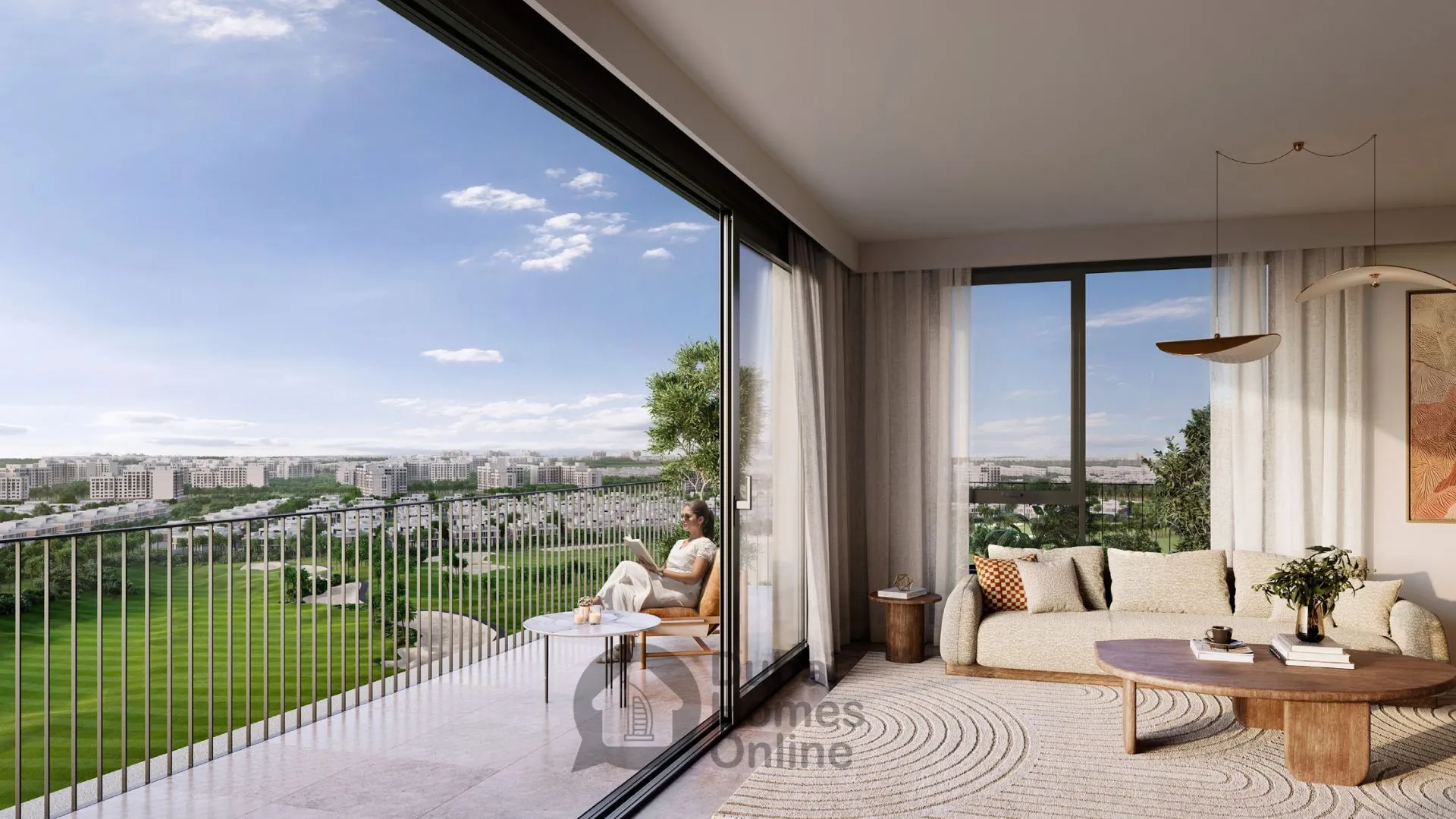 مشروع جولف إيدج من إعمار: شقق ومنازل تاون هاوس للبيع في إعمار ساوث