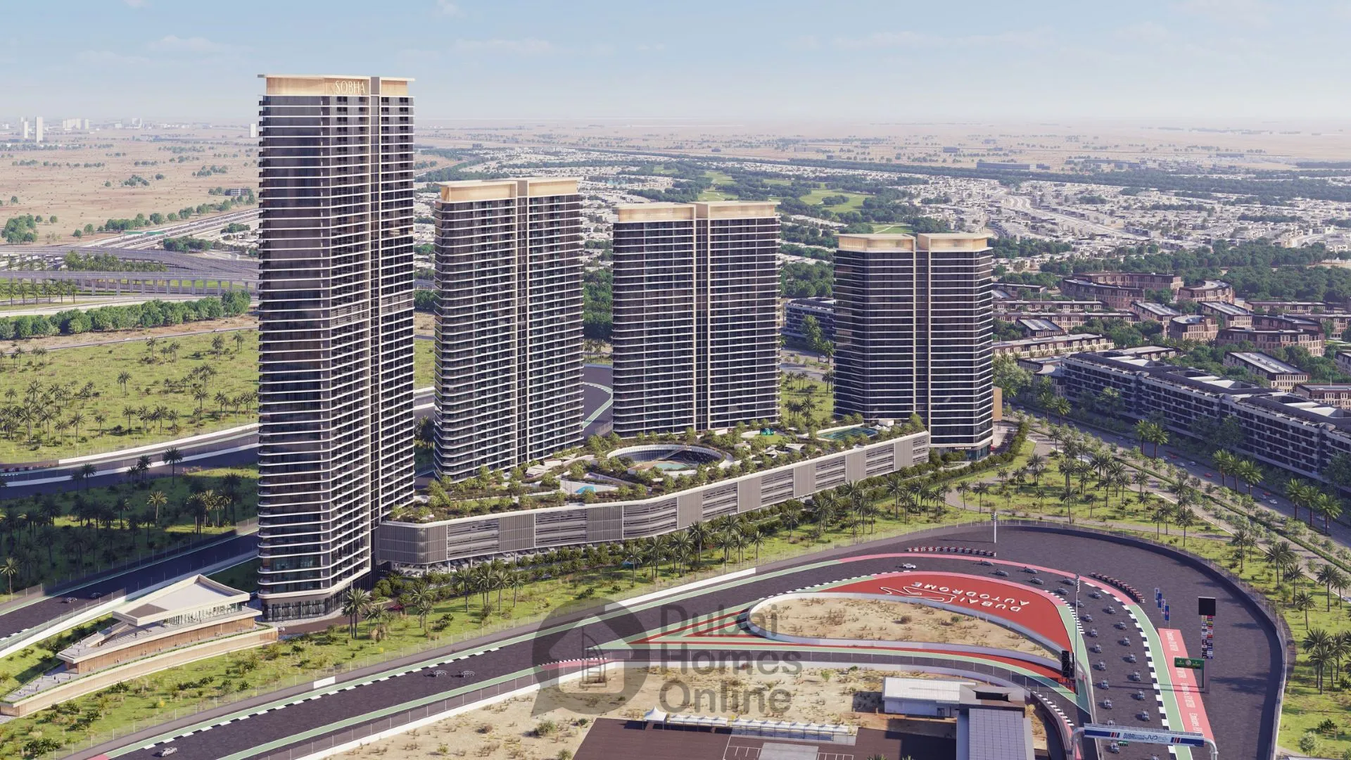 Sobha Solis By Sobha: Apartments For Sale in Motor City Dubai