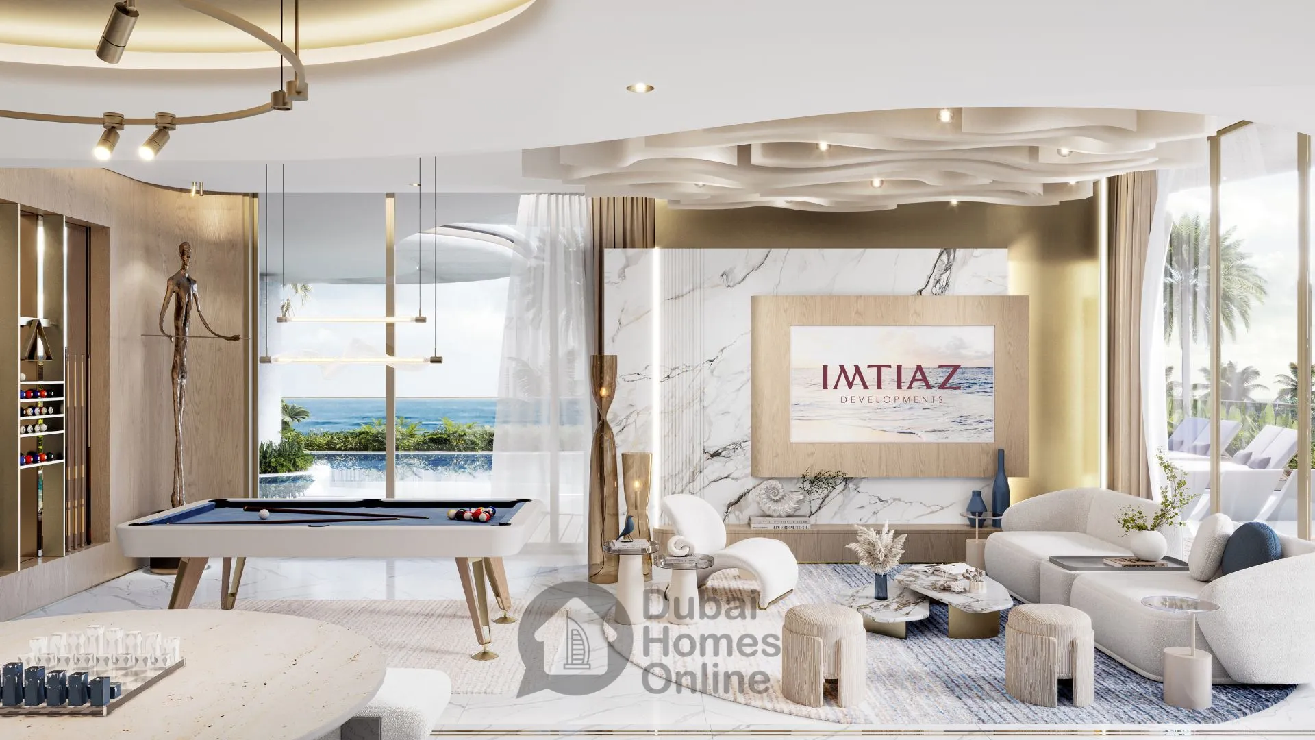Beach Walk Residence 2 By Imtiaz: Waterfront Fully Furnished Apartments For Sale in Dubai Islands