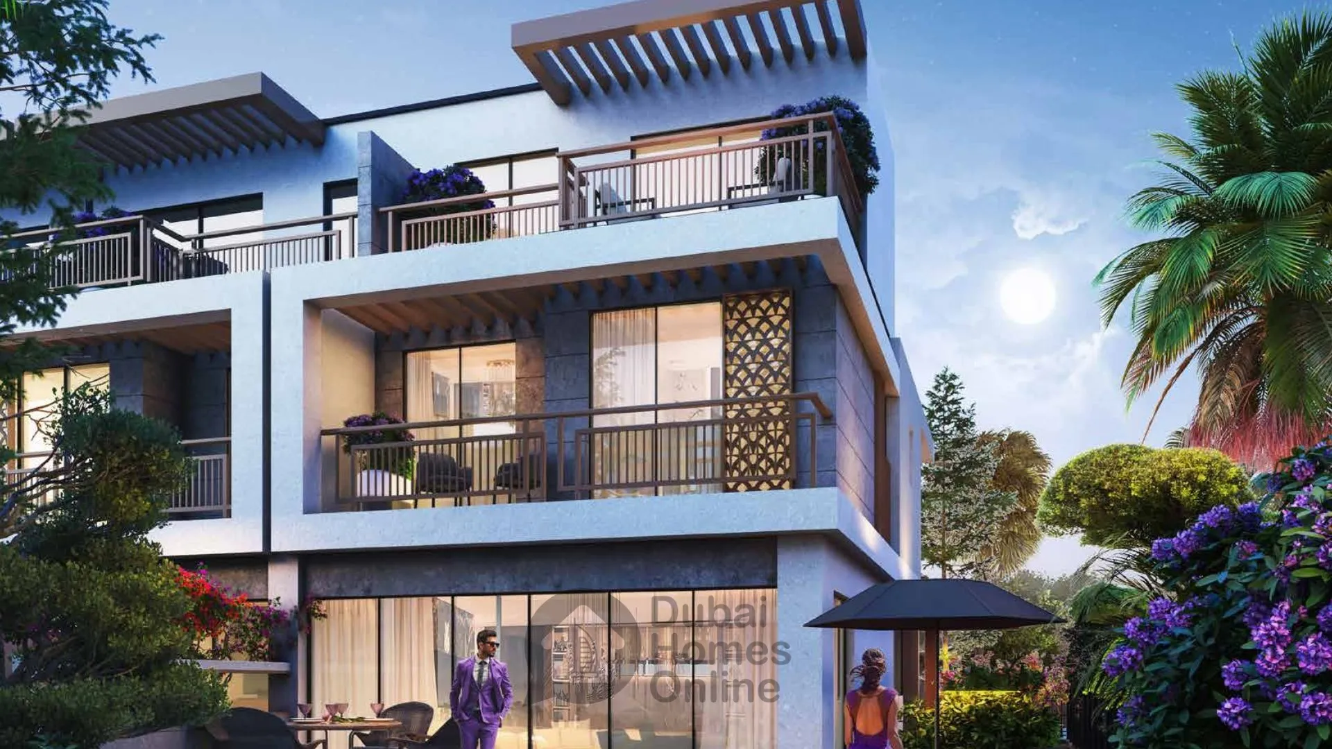 خرید خانه در دبی در پروژه داماک ویولت در شهرک داماک هیلز 2 دبی