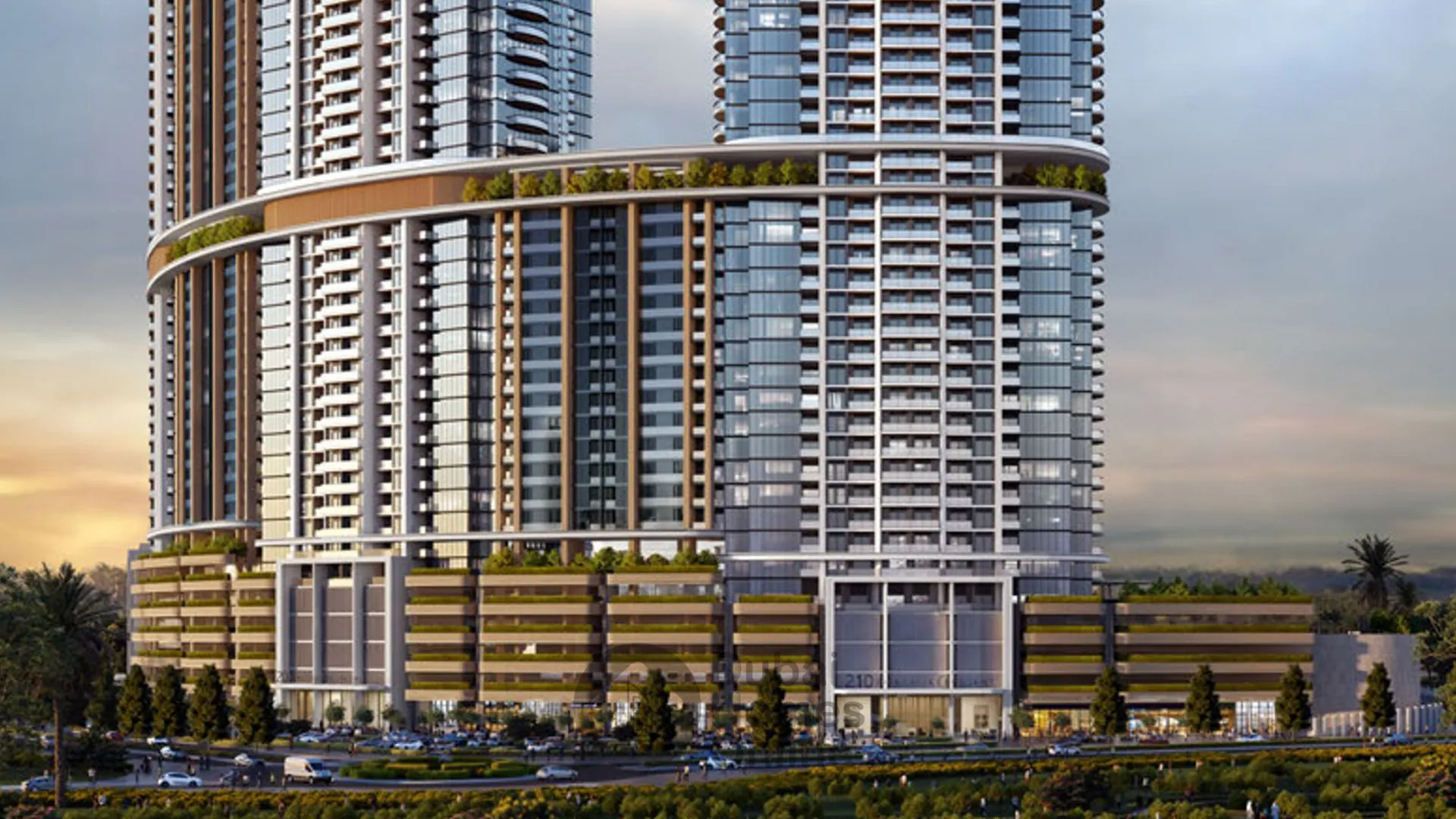 مشروع شقق شوبا سكاي سكيب ألتيوس للبيع في شوبا هارتلاند 2 دبي