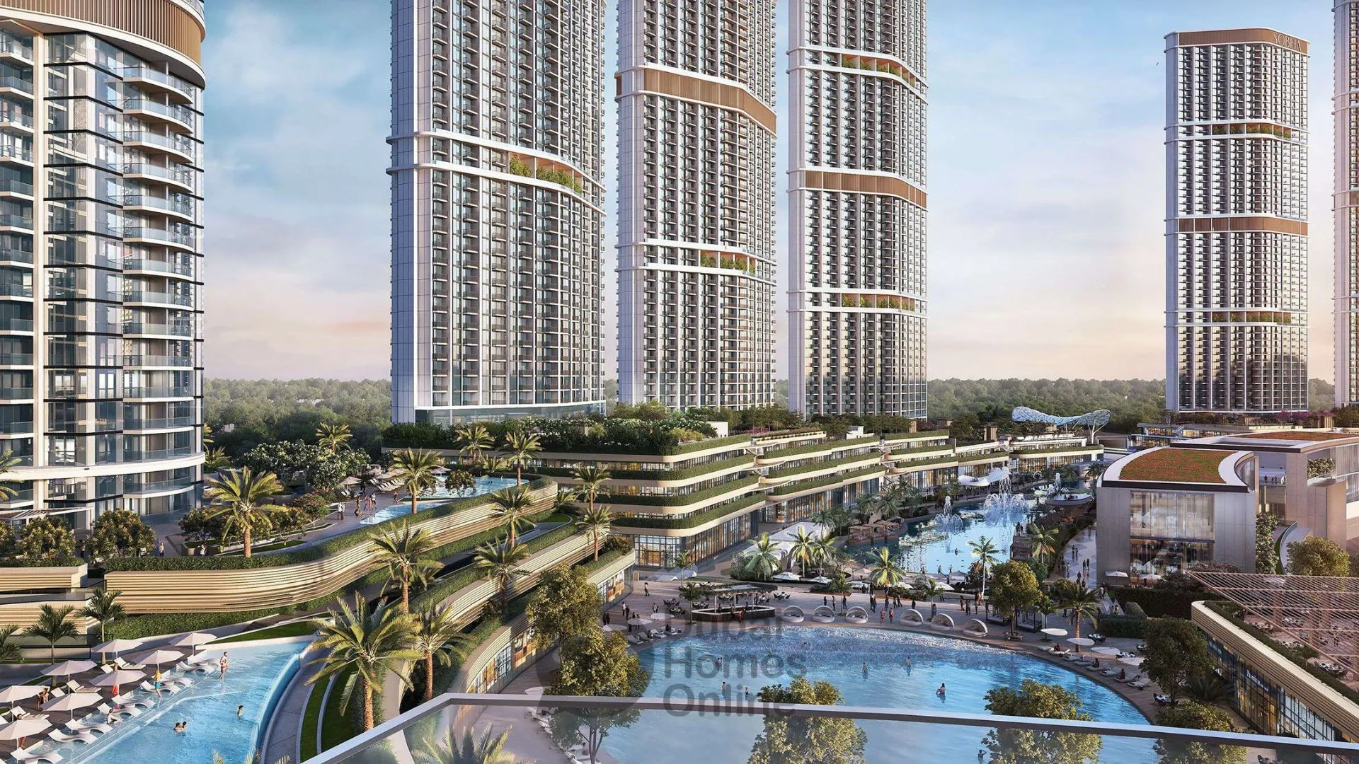 مشروع شقق شوبا سكاي سكيب ألتيوس للبيع في شوبا هارتلاند 2 دبي