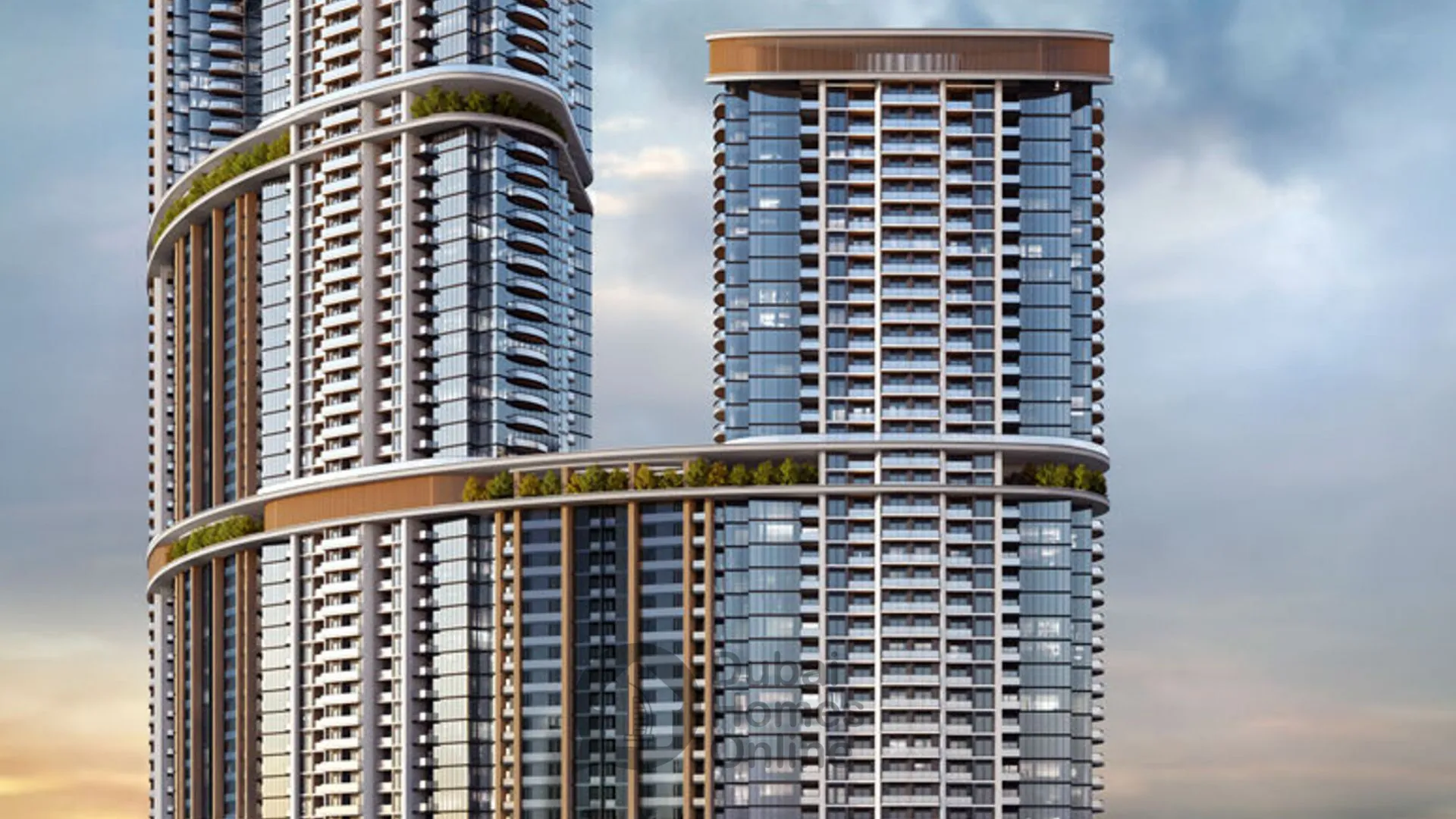 مشروع شقق شوبا سكاي سكيب ألتيوس للبيع في شوبا هارتلاند 2 دبي