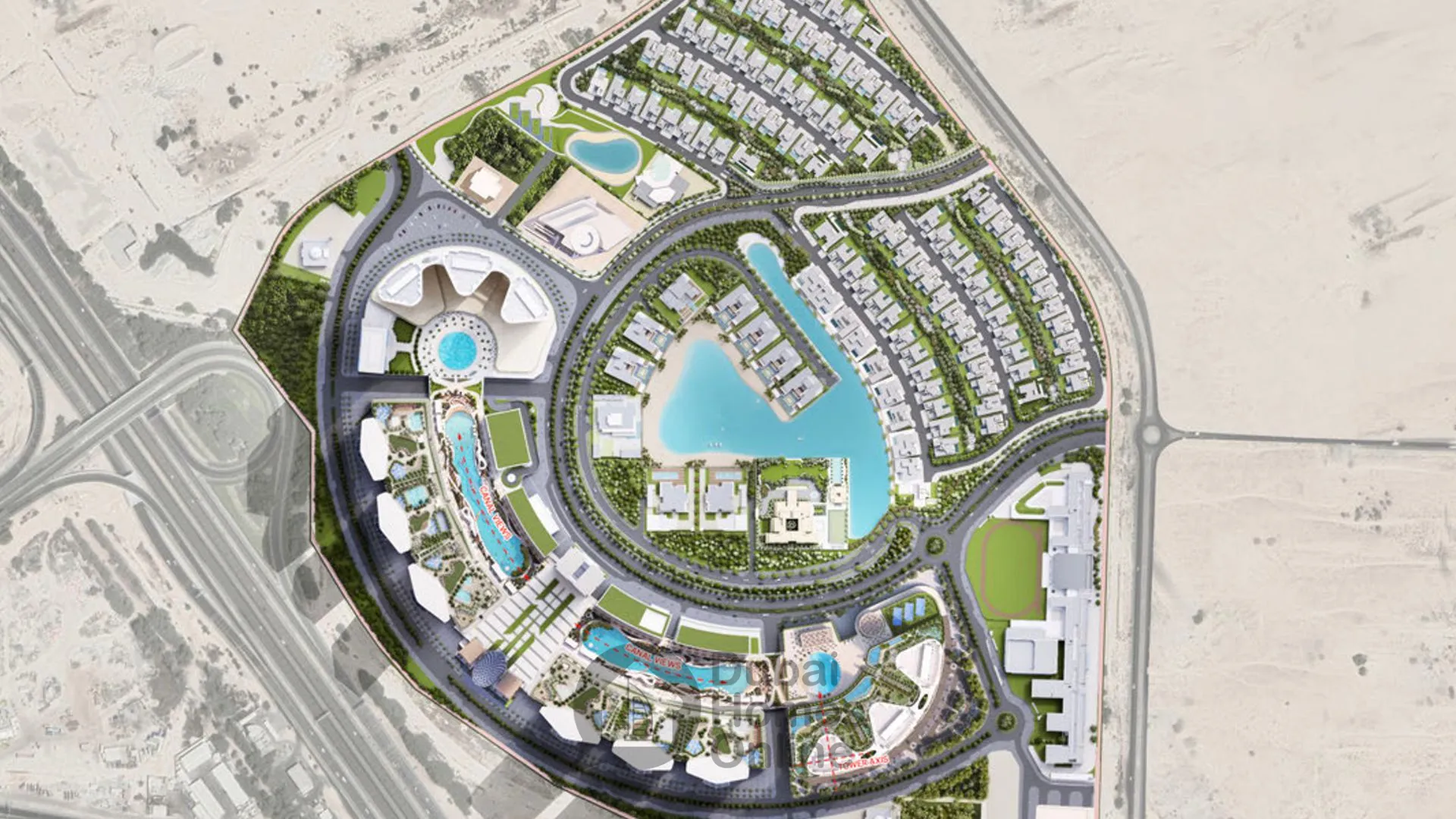 مشروع شقق شوبا سكاي سكيب ألتيوس للبيع في شوبا هارتلاند 2 دبي