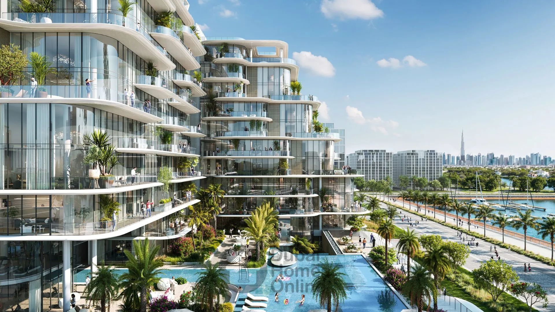  خرید آپارتمان و تاون هاوس کوتیر هاوس امتیاز در دبی آیلندز