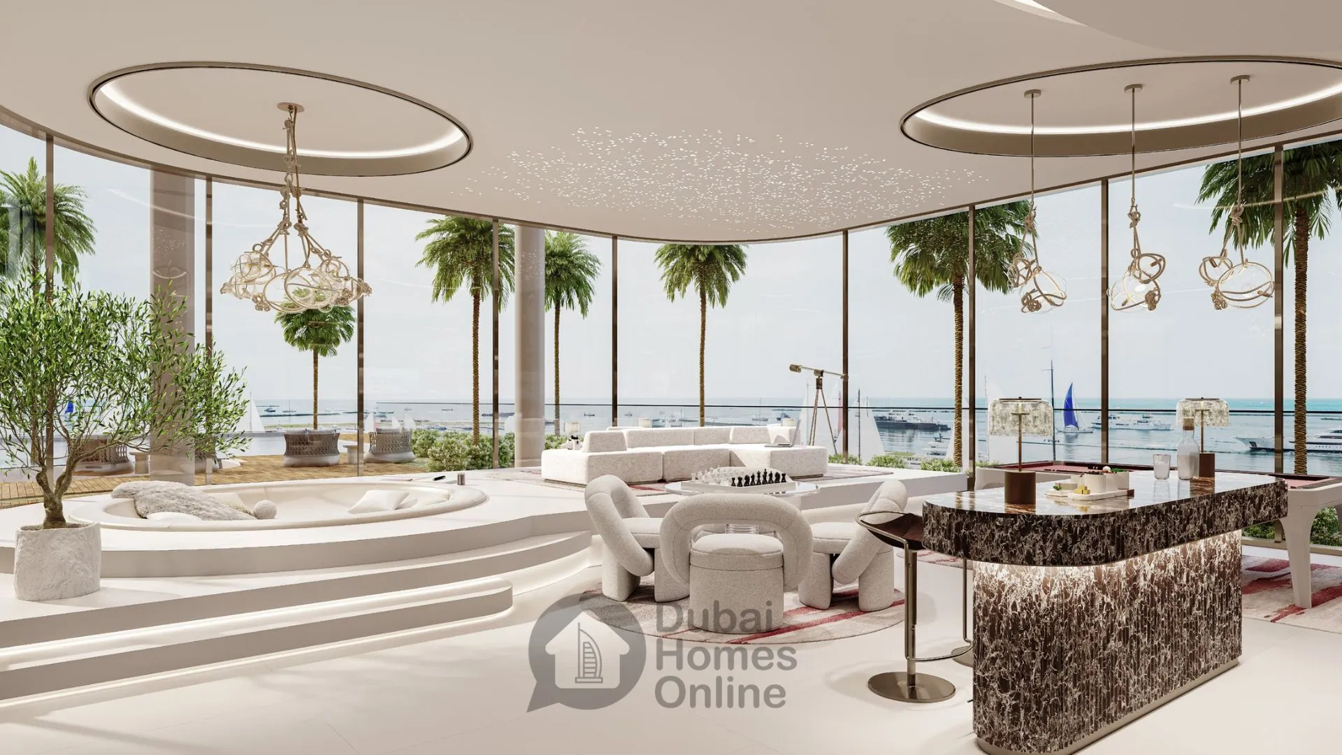  خرید آپارتمان و تاون هاوس کوتیر هاوس امتیاز در دبی آیلندز